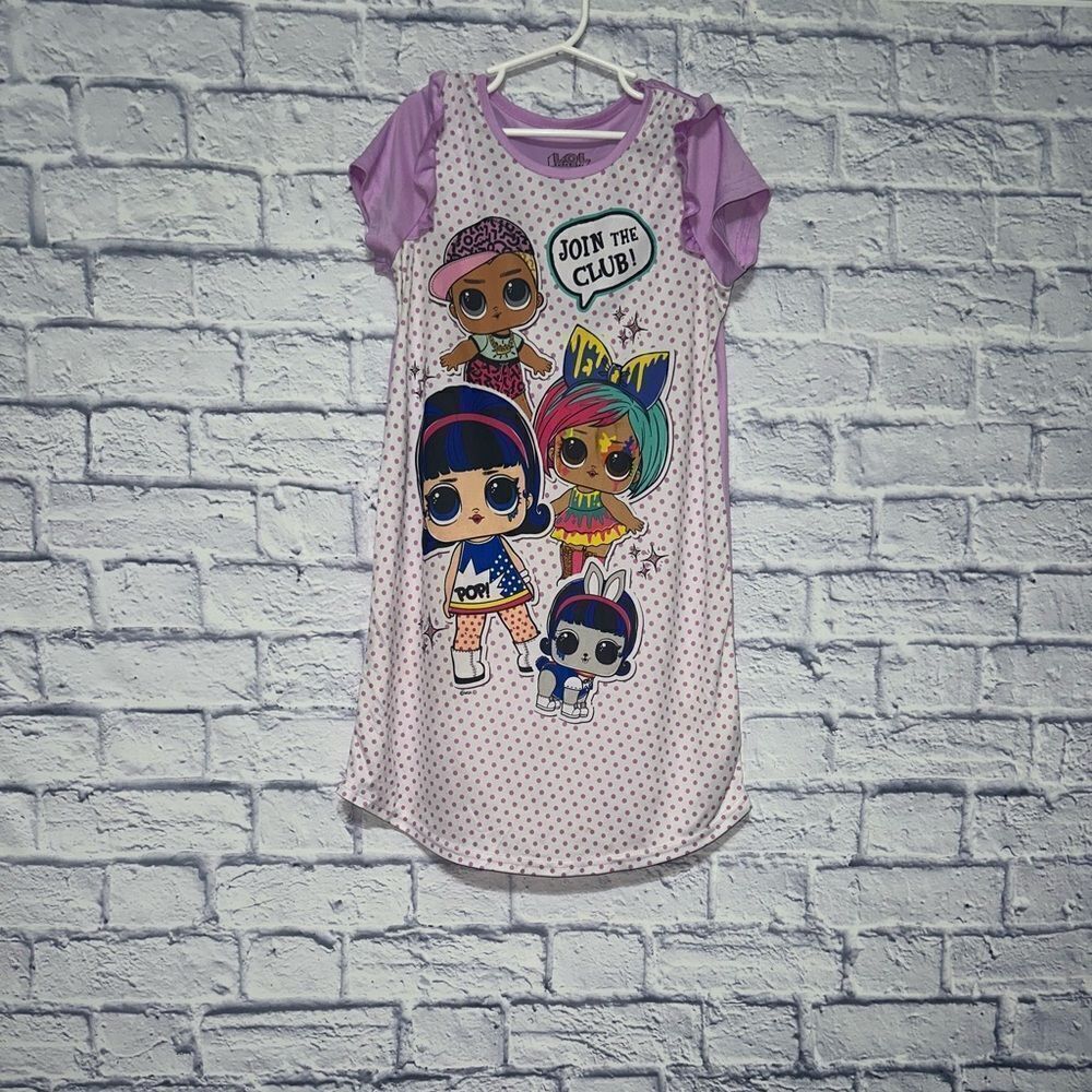 💜 L.O.L. Surprise nightgown sleep shirt girls